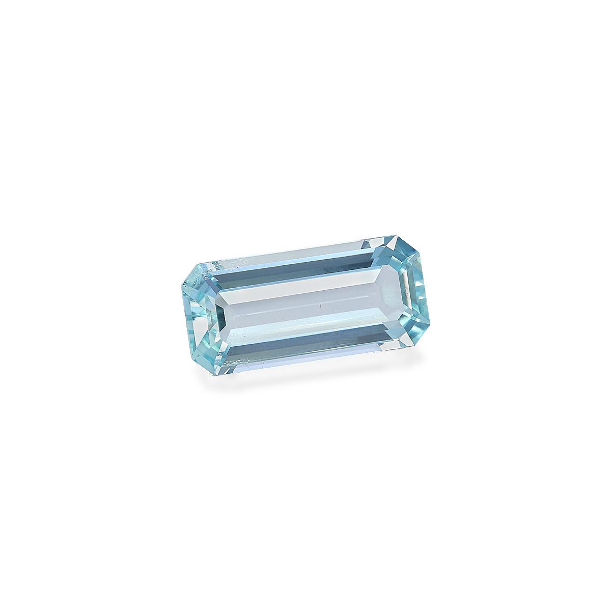 baby blue aquamarine, 5.18ct rectangular cut — view 3