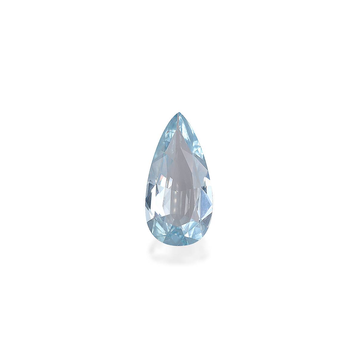 sky blue aquamarine, 5.57ct pear cut — main view