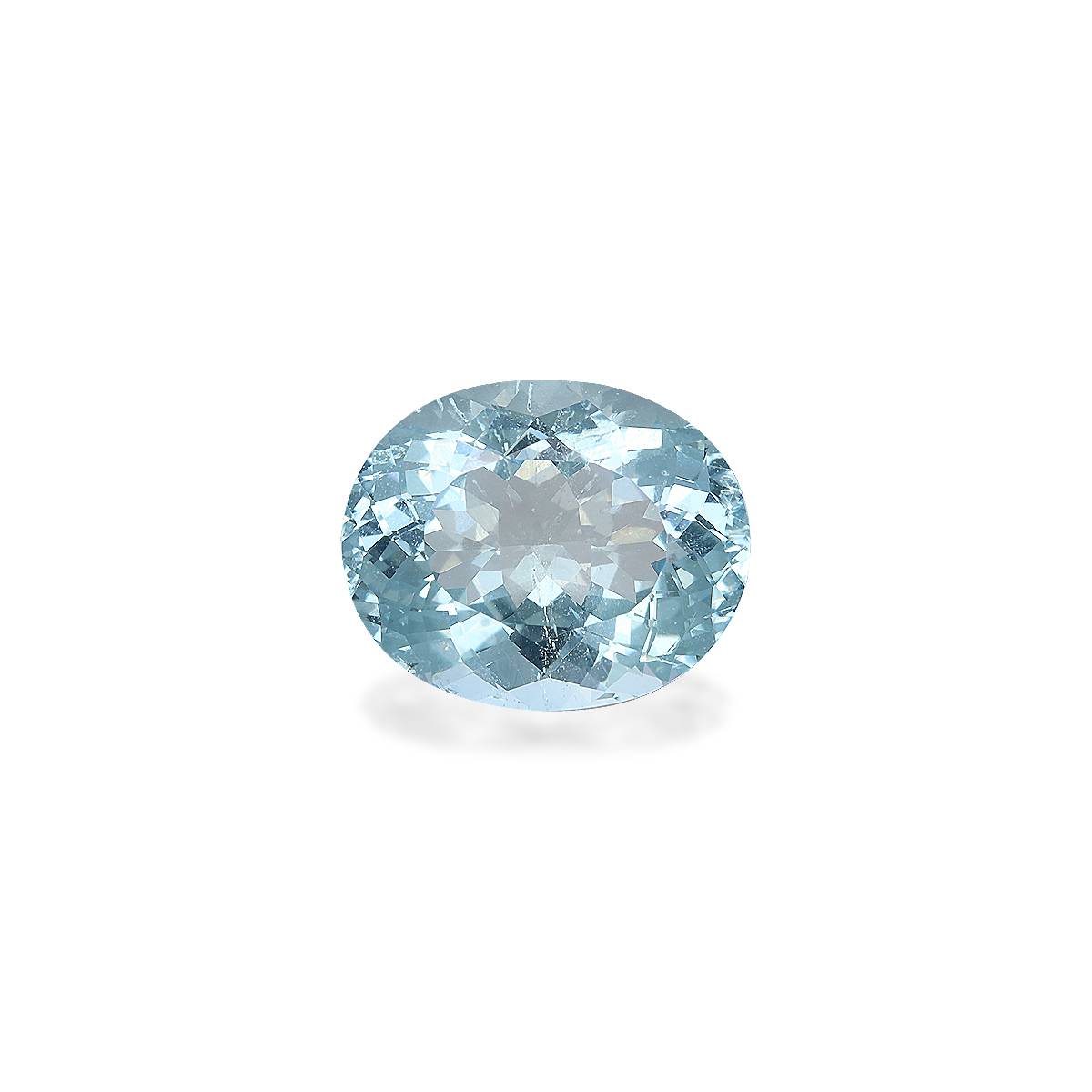 baby blue aquamarine, 5.67ct oval cut — main view