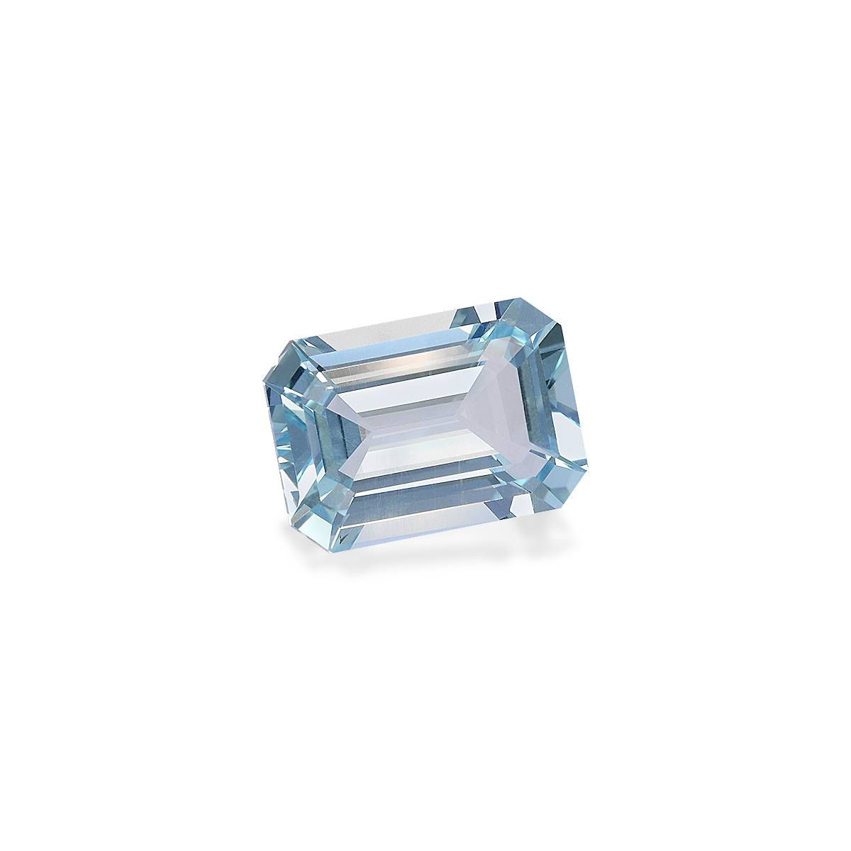 baby blue aquamarine, 5.55ct rectangular cut — view 3