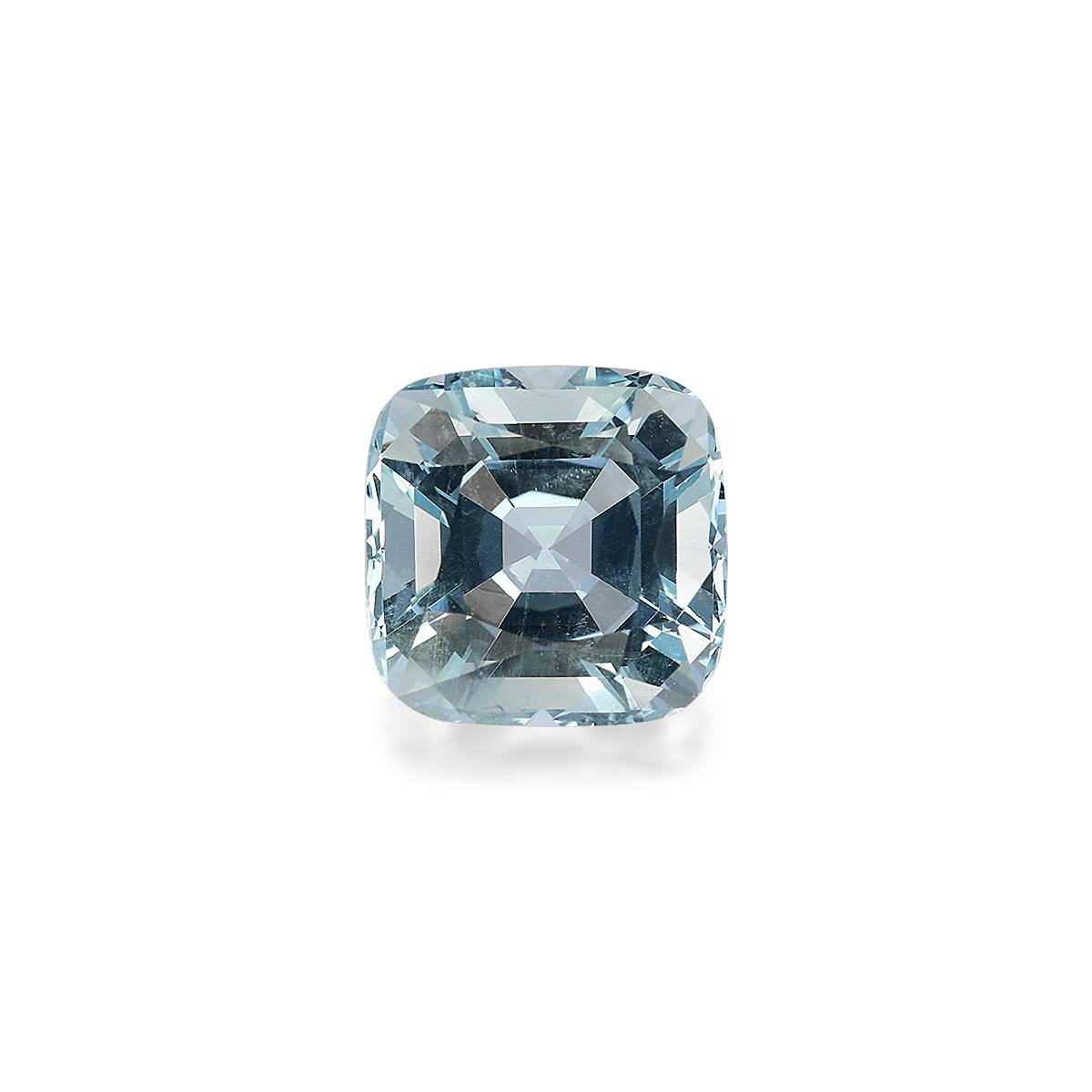 baby blue aquamarine, 5.77ct cushion cut — main view
