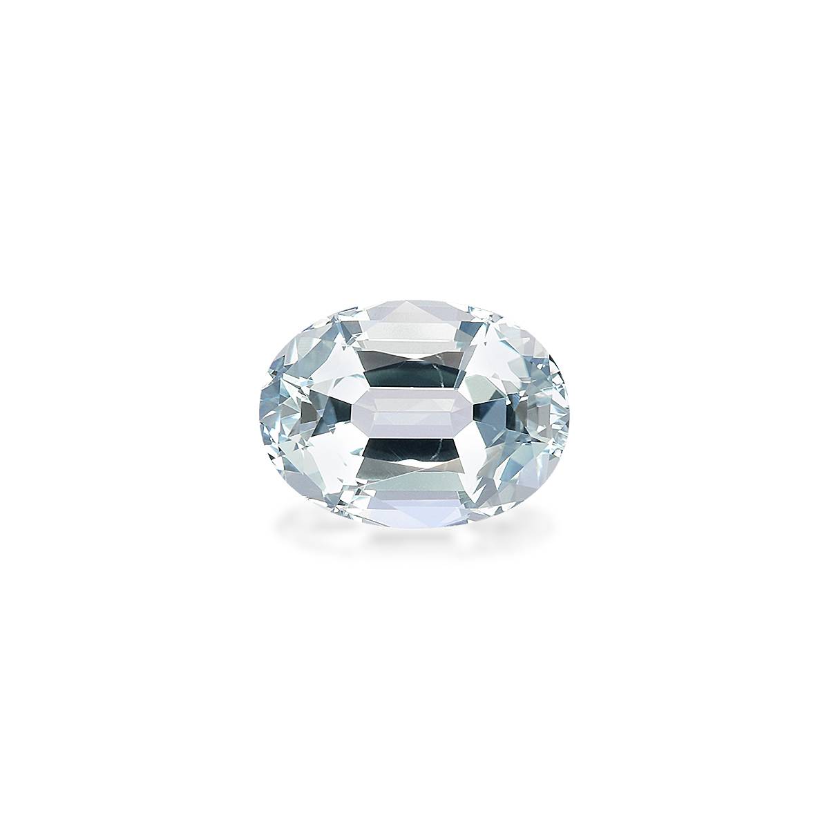 sky blue aquamarine, 3.62ct oval cut — main view