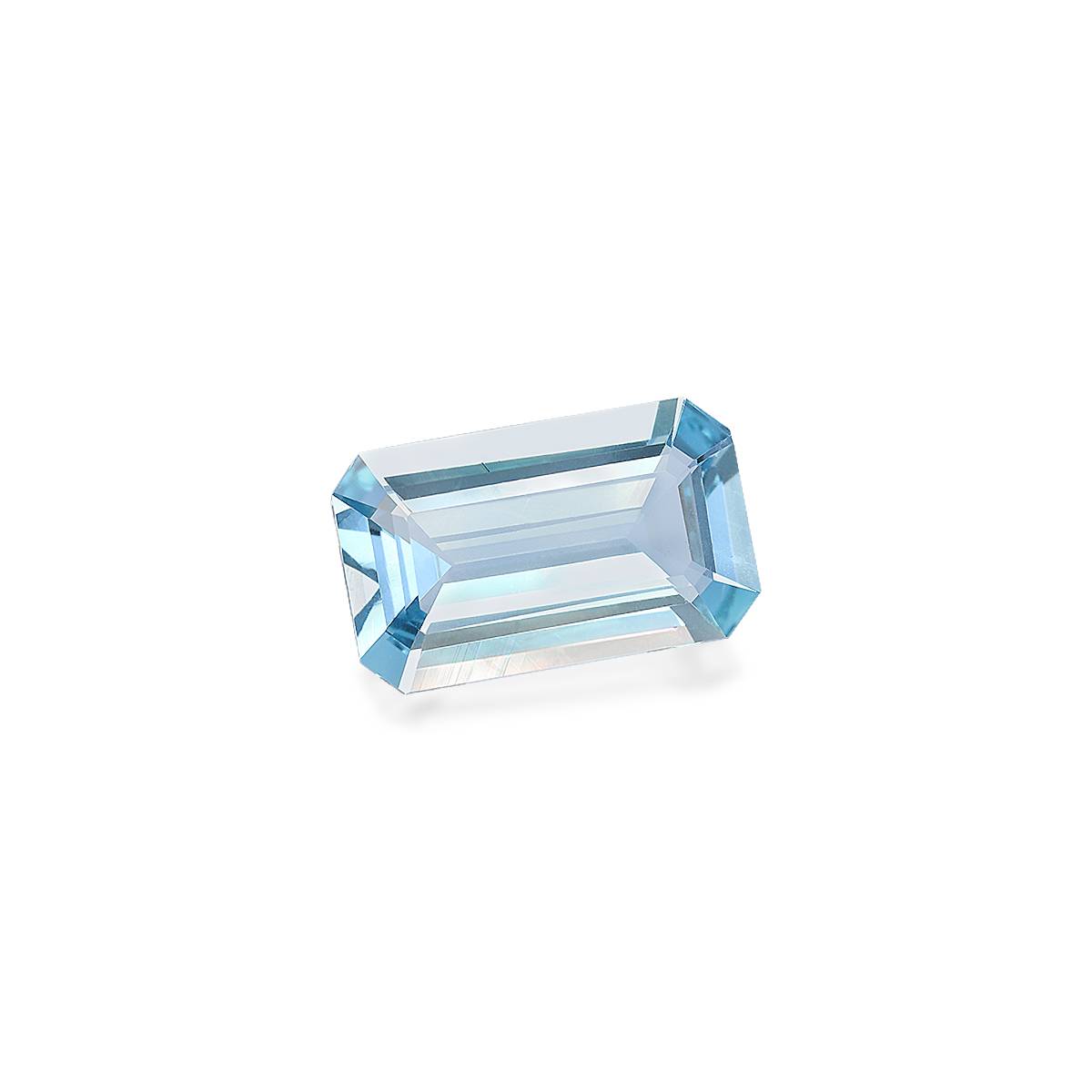 Santa Maria blue aquamarine, 4.93ct rectangular cut — view 3