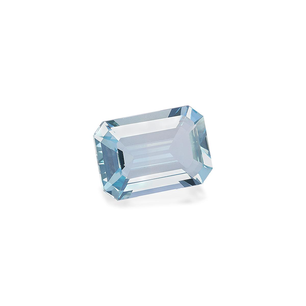 baby blue aquamarine, 4.68ct rectangular cut — view 3