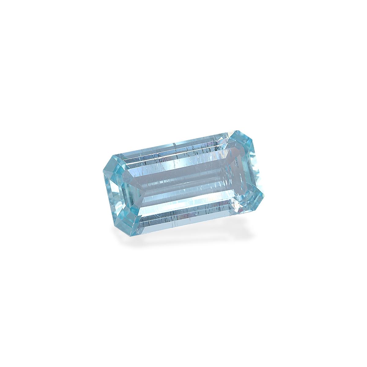 baby blue aquamarine, 23.8ct rectangular cut — view 3