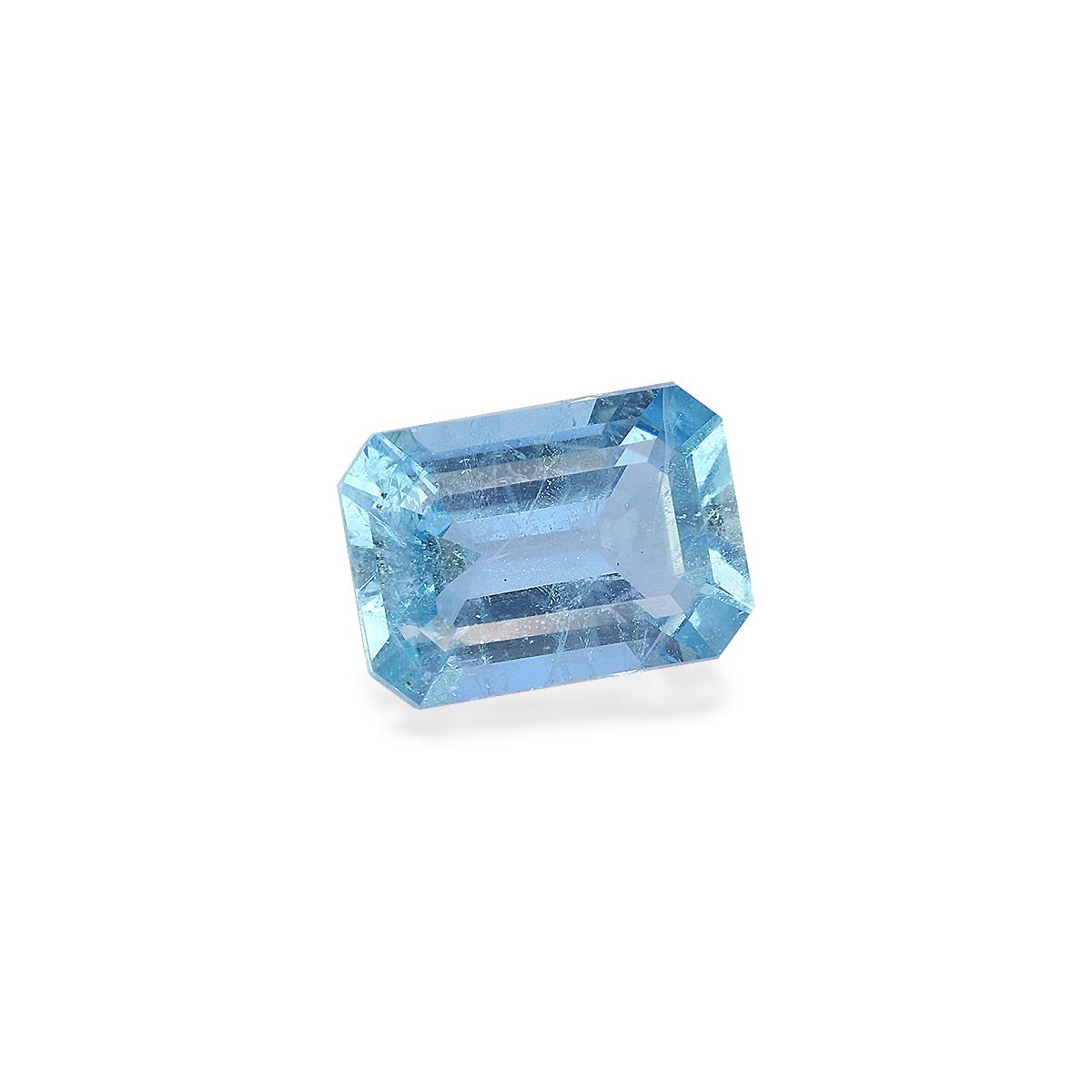 ice blue aquamarine, 2.17ct rectangular cut — view 3