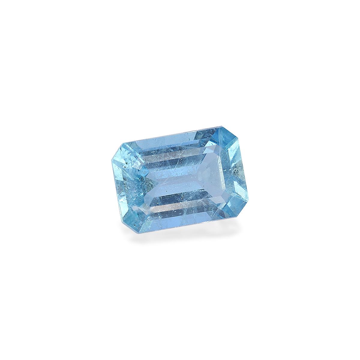 ice blue aquamarine, 2.17ct rectangular cut — view 3