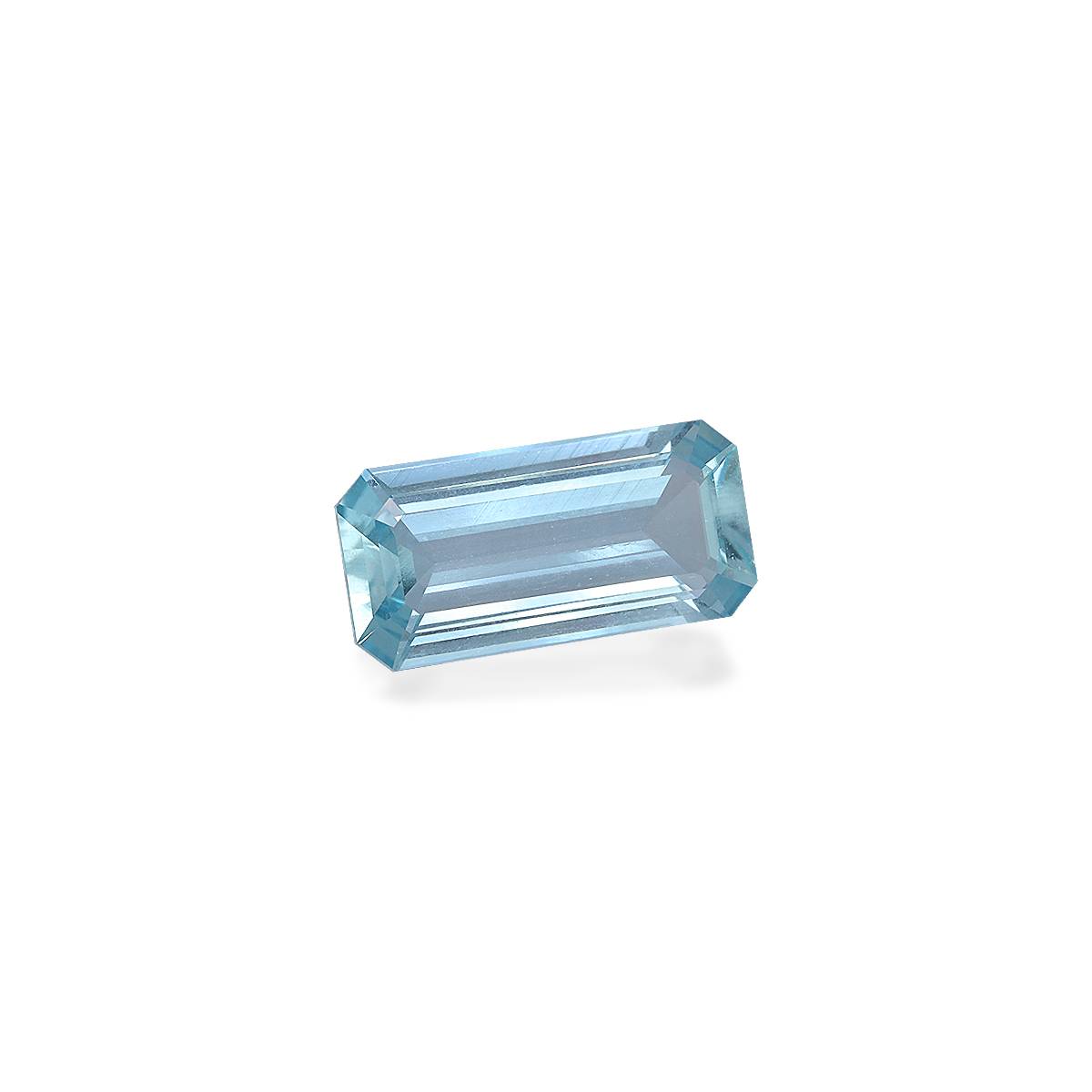 baby blue aquamarine, 6.09ct rectangular cut — view 3