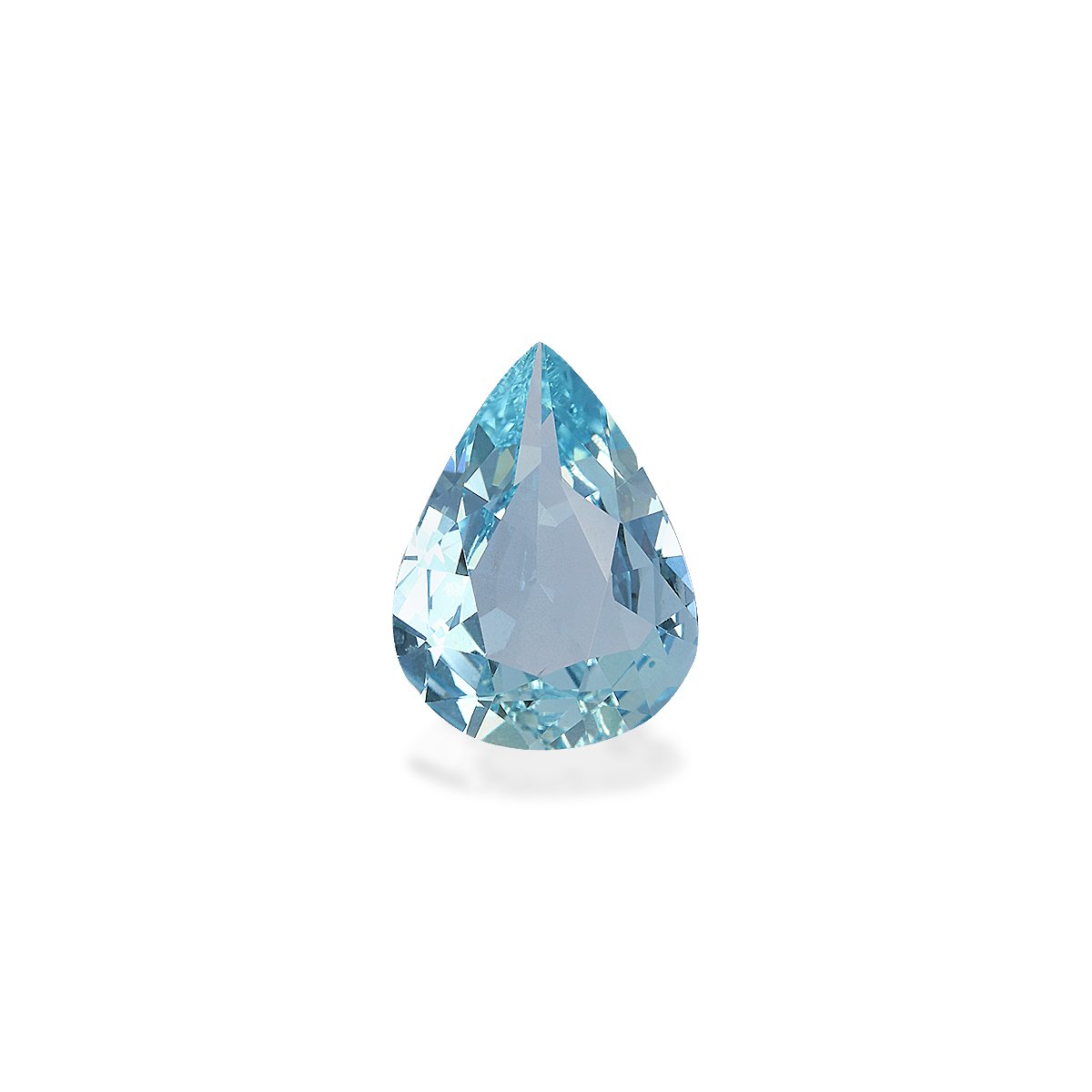 baby blue aquamarine, 2.35ct pear cut — main view