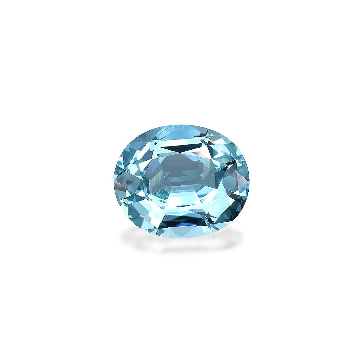 Santa Maria blue aquamarine, 35.8ct oval cut — main view