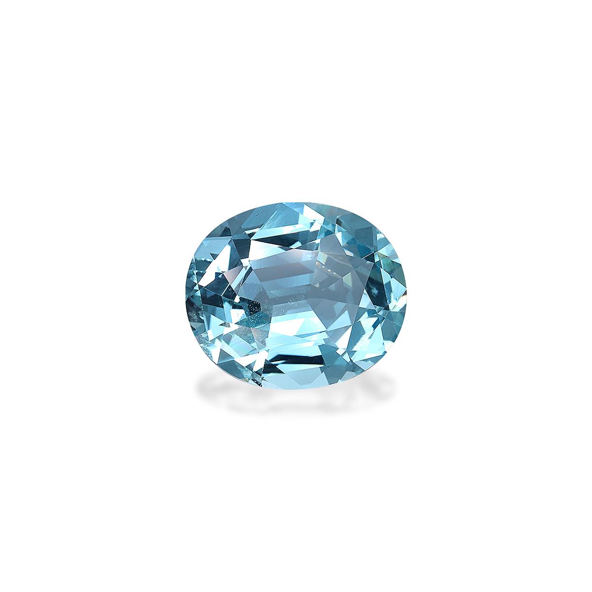 Santa Maria blue aquamarine, 35.8ct oval cut — view 3