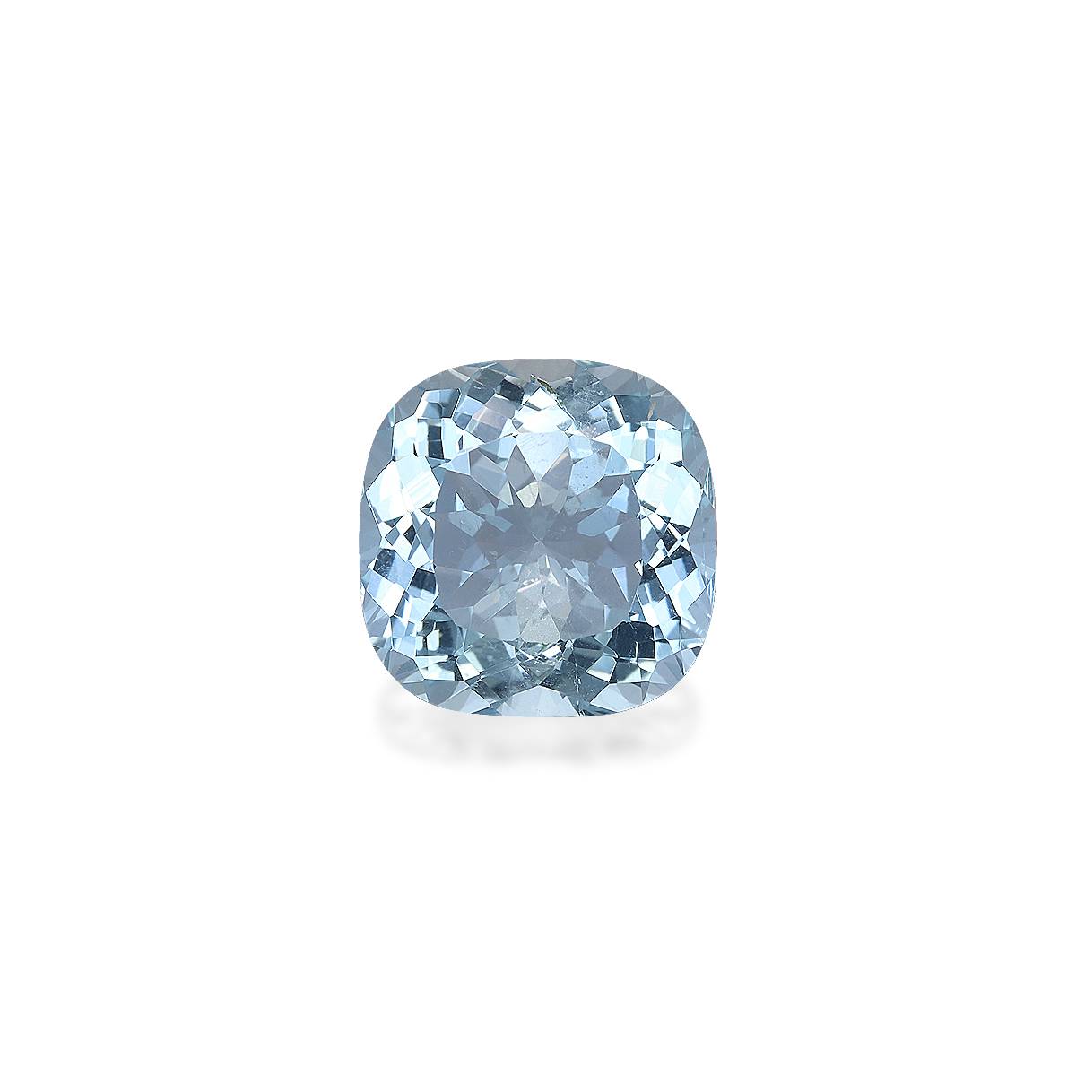 baby blue aquamarine, 6.53ct cushion cut — main view
