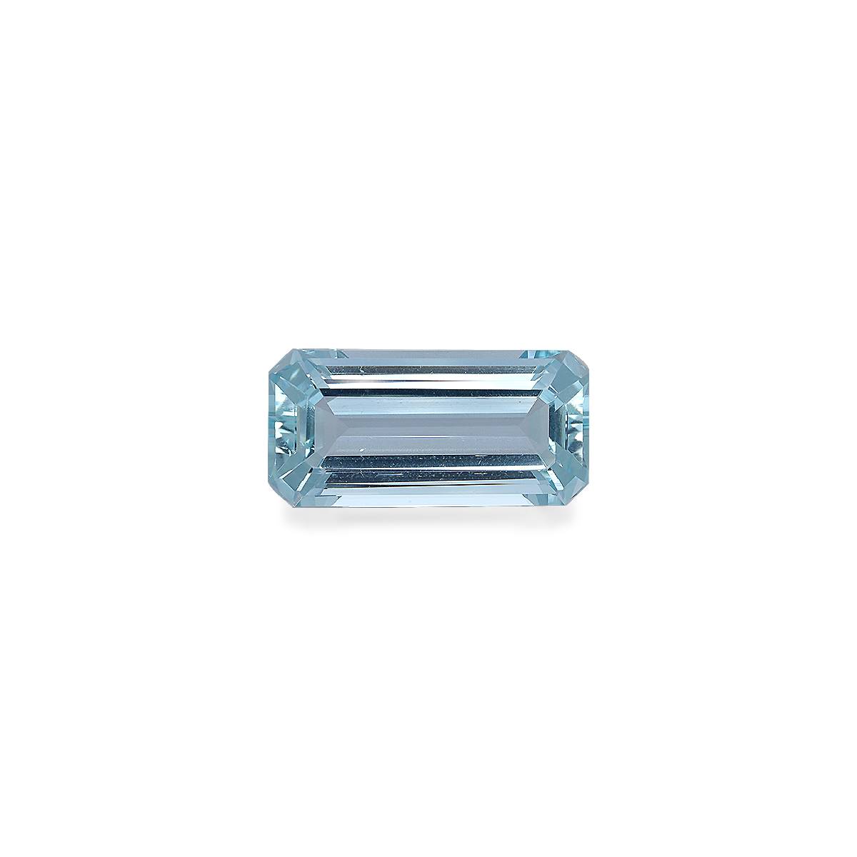 sky blue aquamarine, 10.71ct rectangular cut — main view