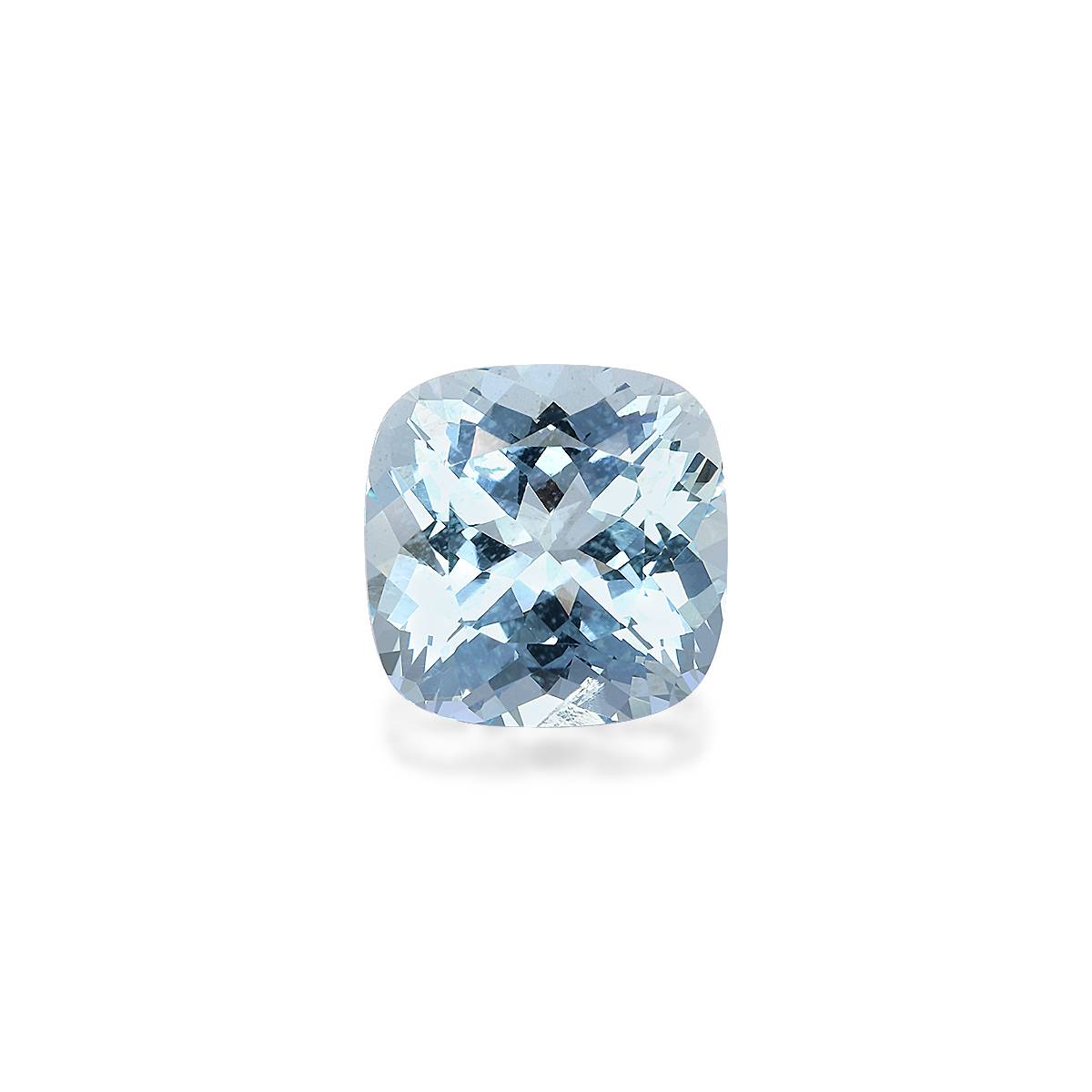 baby blue aquamarine, 4.83ct cushion cut — main view