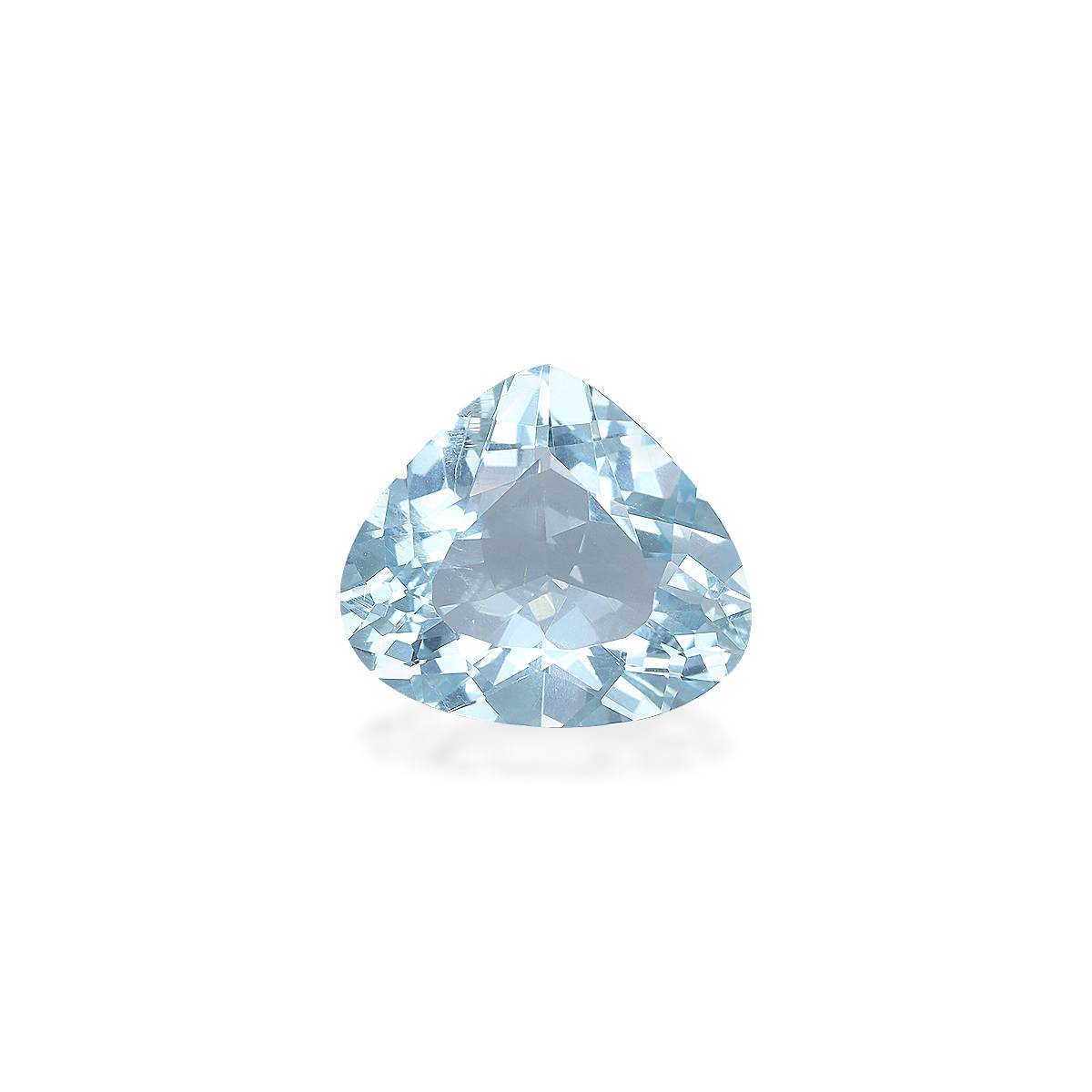 baby blue aquamarine, 4.32ct pear cut — main view