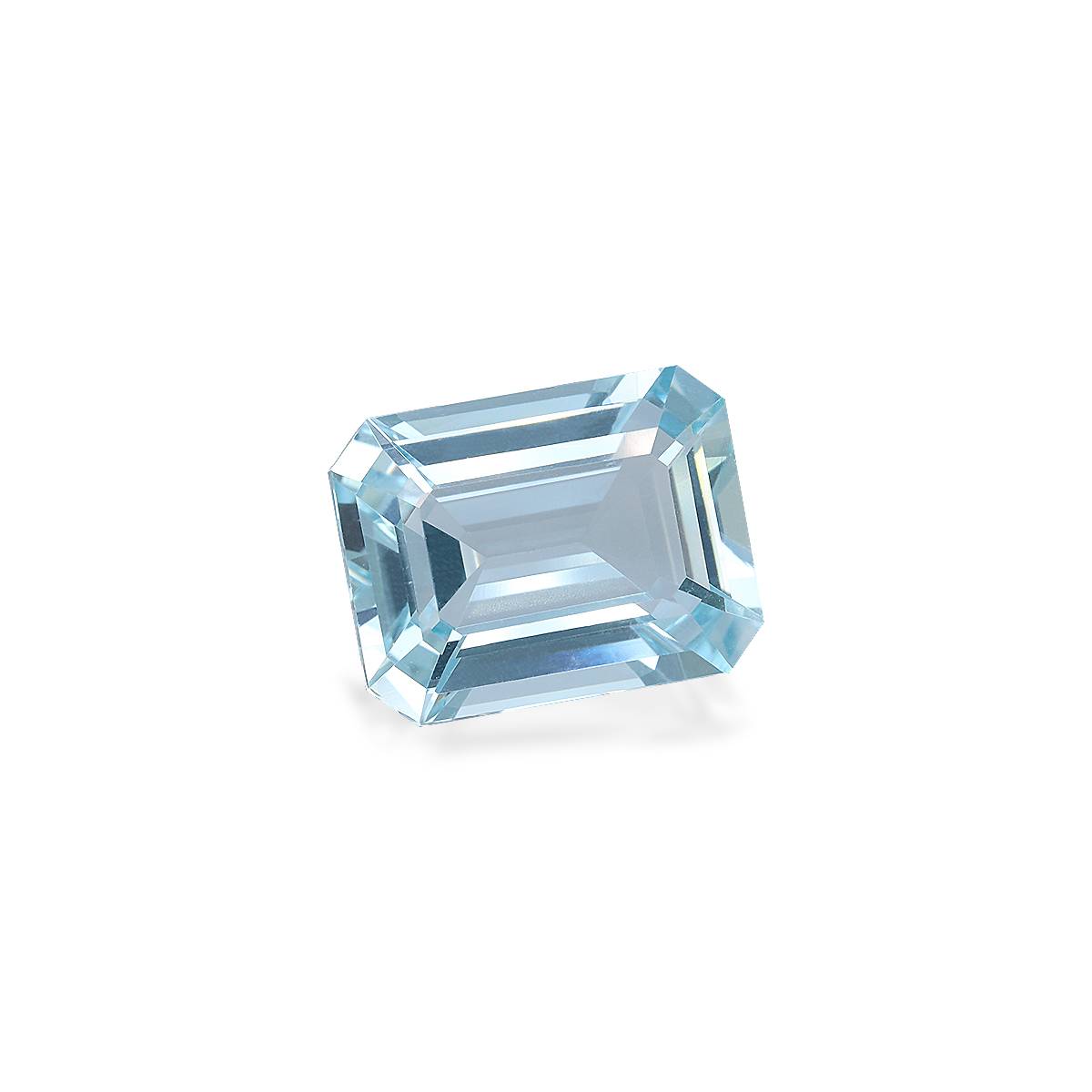 baby blue aquamarine, 13.49ct rectangular cut — view 3