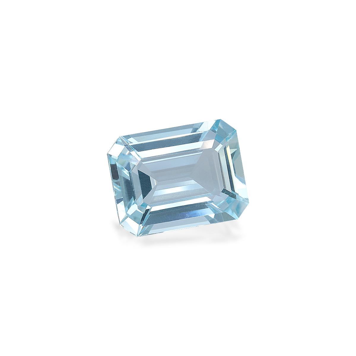 baby blue aquamarine, 13.49ct rectangular cut — view 3