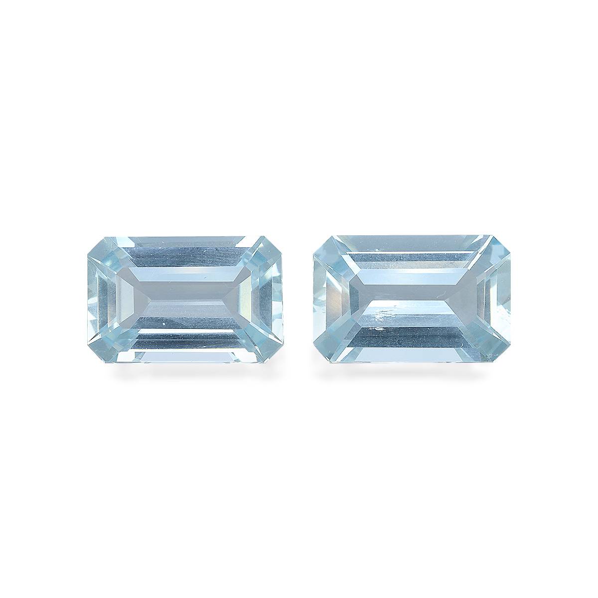 Baby Blue Aquamarine 16.11ct Pair