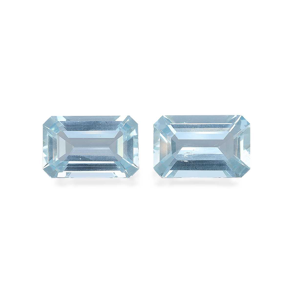 Baby Blue Aquamarine 16.11ct Pair