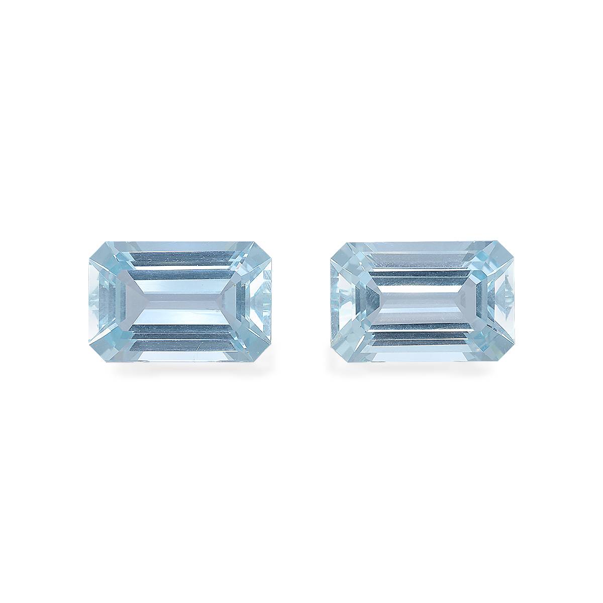 Baby Blue Aquamarine 17.85ct Pair