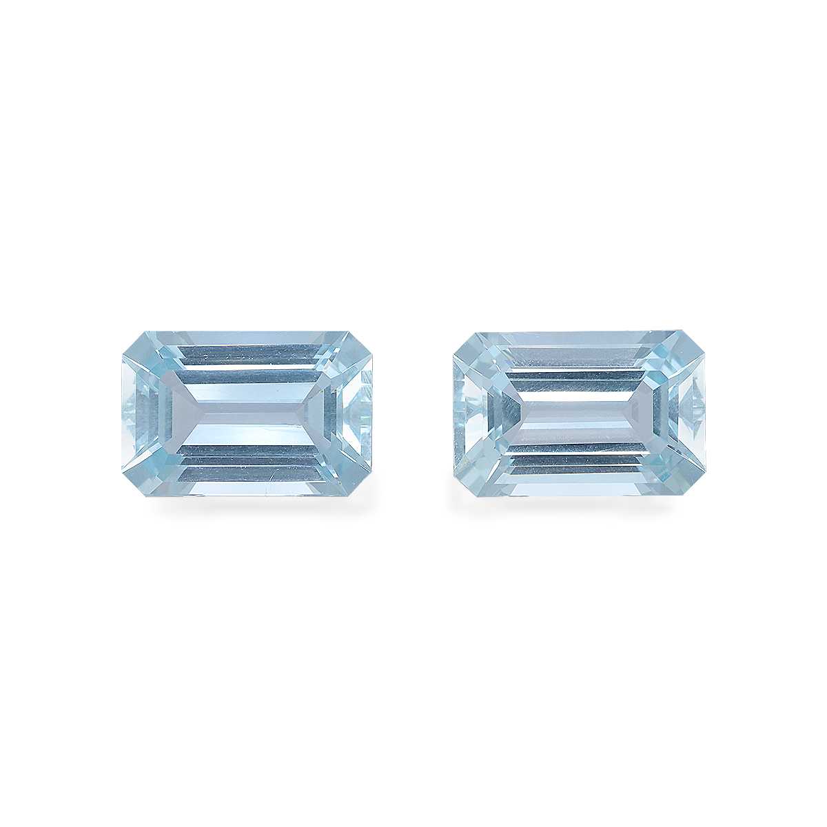 Baby Blue Aquamarine 17.85ct Pair