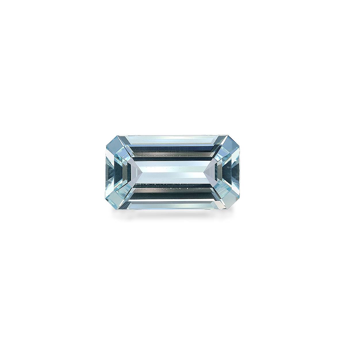 baby blue aquamarine, 6.95ct rectangular cut — main view