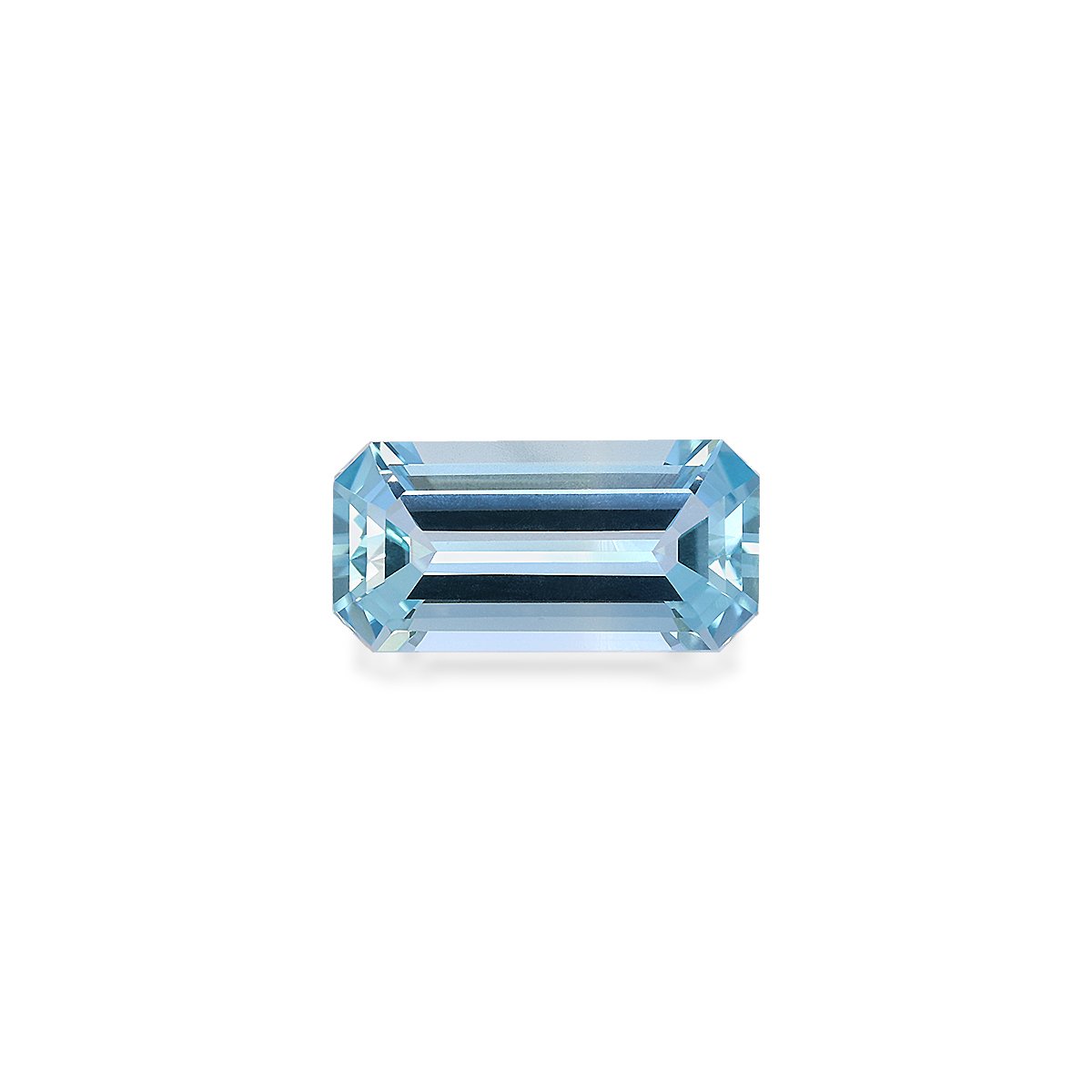 Santa Maria blue aquamarine, 3.16ct rectangular cut — main view