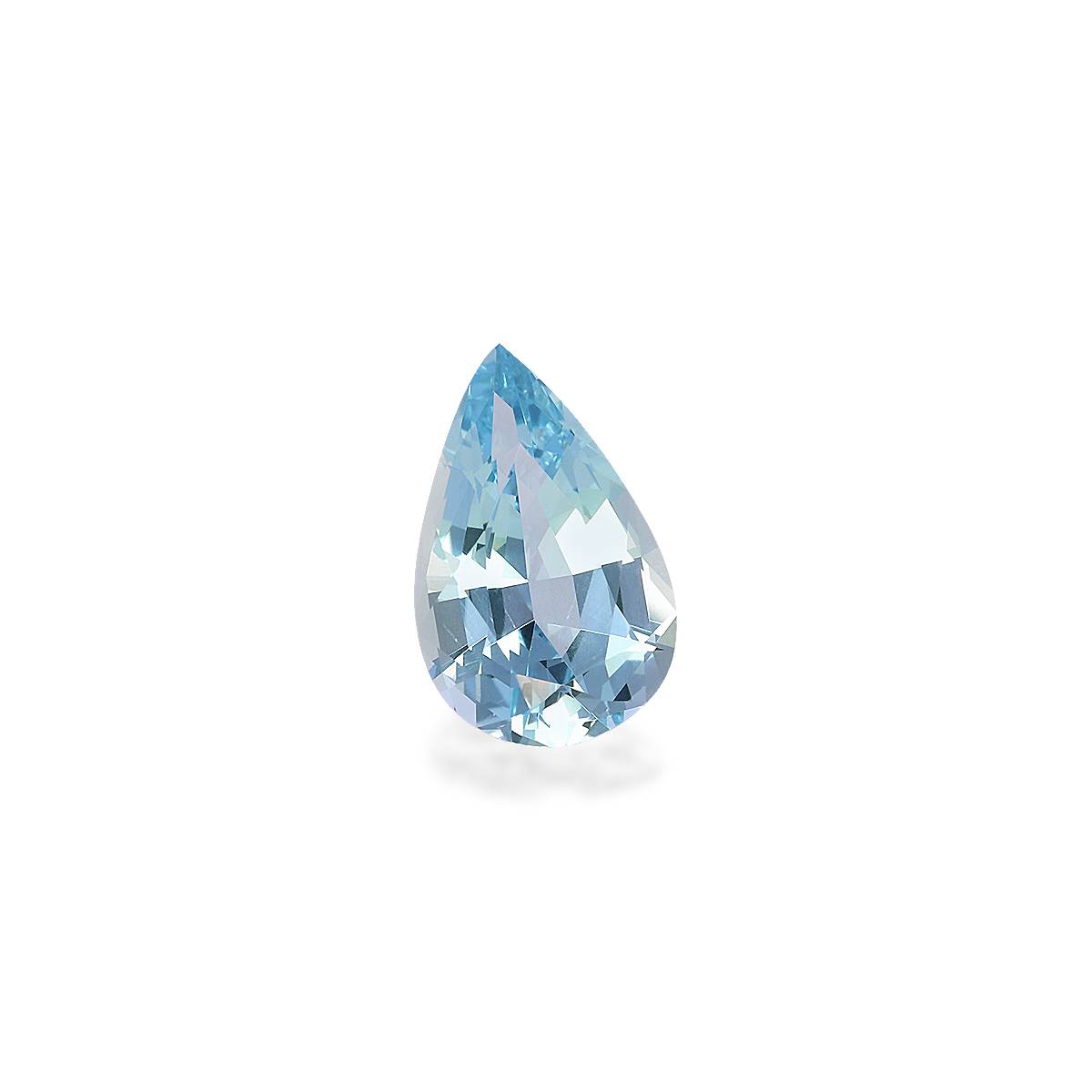 Santa Maria blue aquamarine, 2.76ct pear cut — view 3