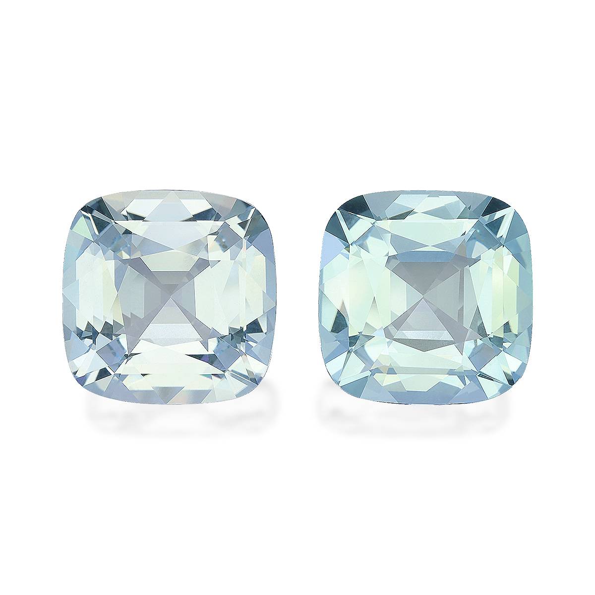 Sky Blue Aquamarine 30.07ct - 17mm Pair