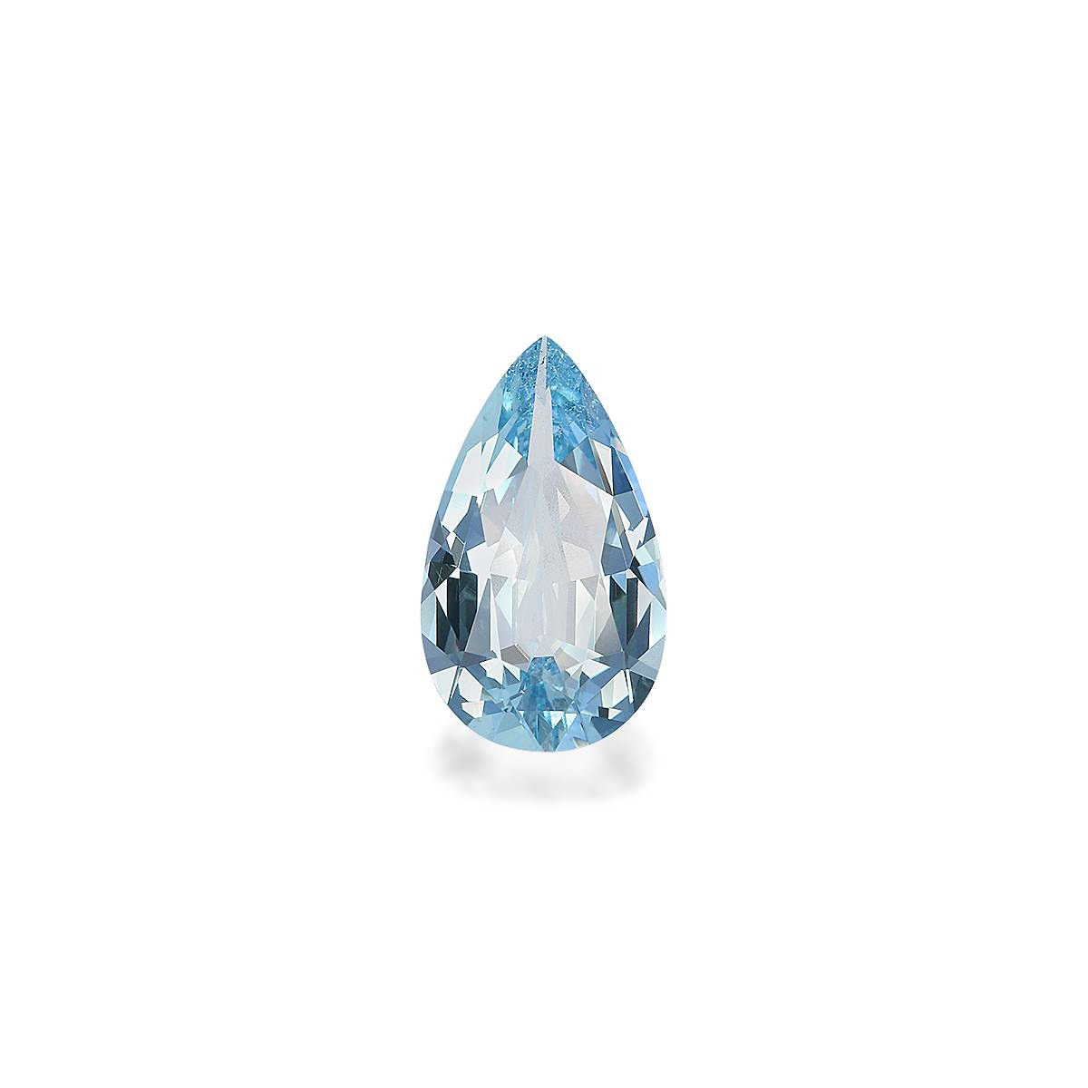 sky blue aquamarine, 3.51ct pear cut — main view