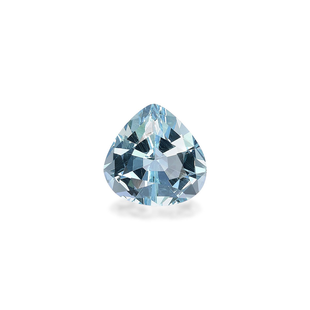 sky blue aquamarine, 2.8ct pear cut — main view