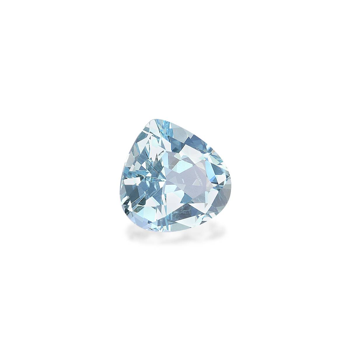 sky blue aquamarine, 2.8ct pear cut — view 3