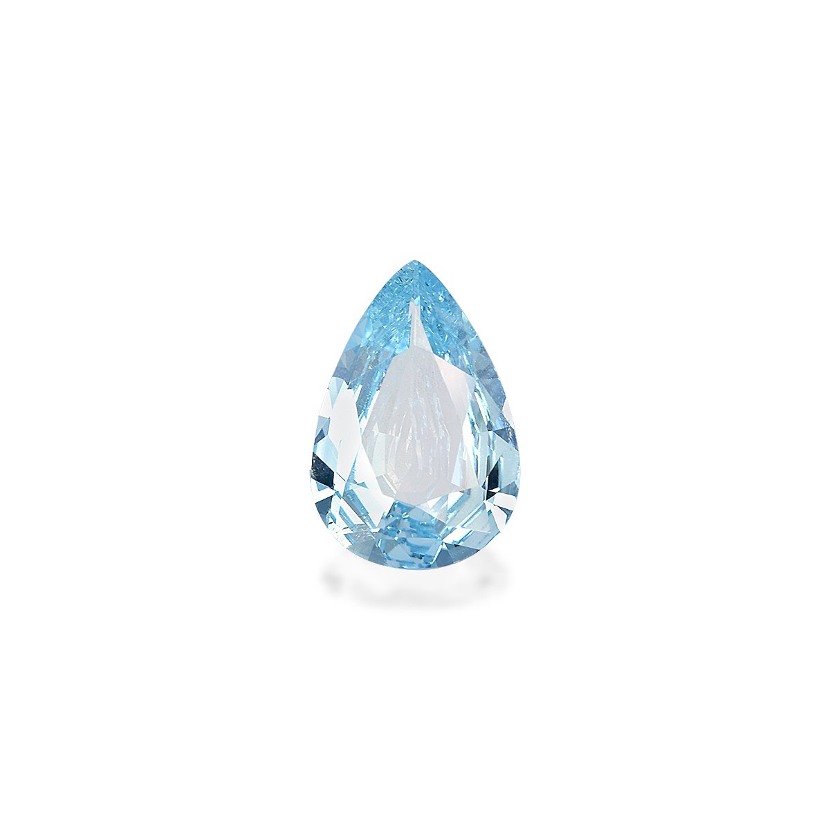 sky blue aquamarine, 2.75ct pear cut — main view