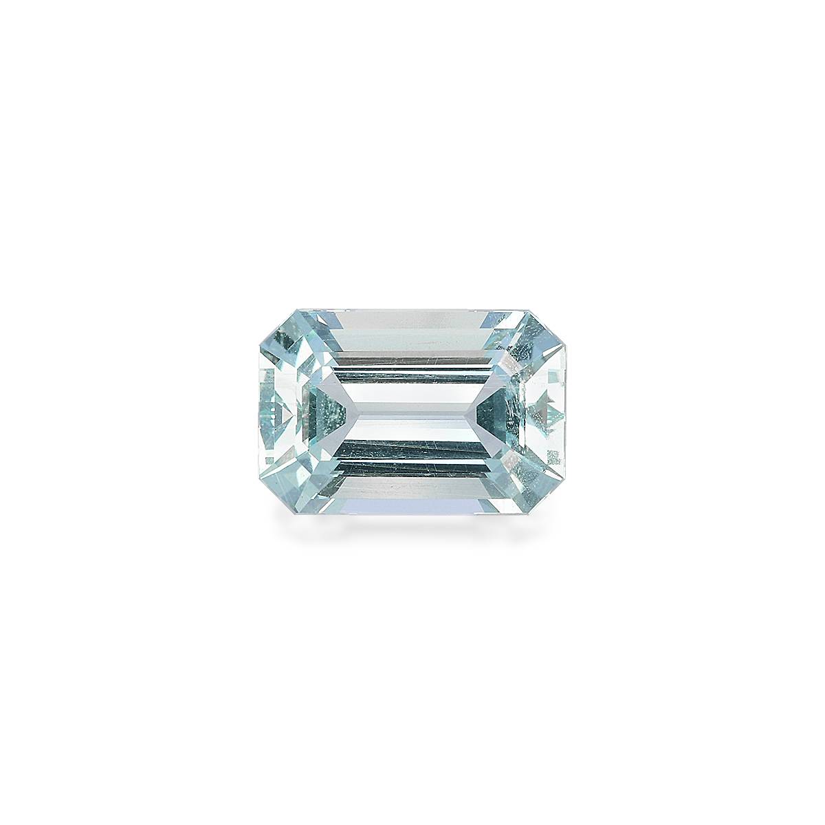 sky blue aquamarine, 4.24ct rectangular cut — main view