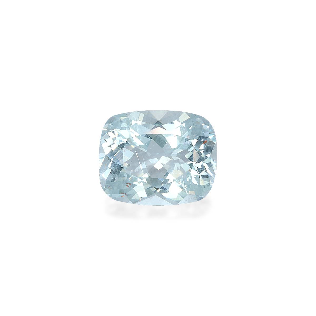 sky blue aquamarine, 4.16ct cushion cut — main view