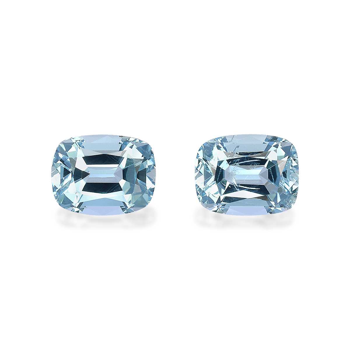Ice Blue Aquamarine 2.1ct Pair