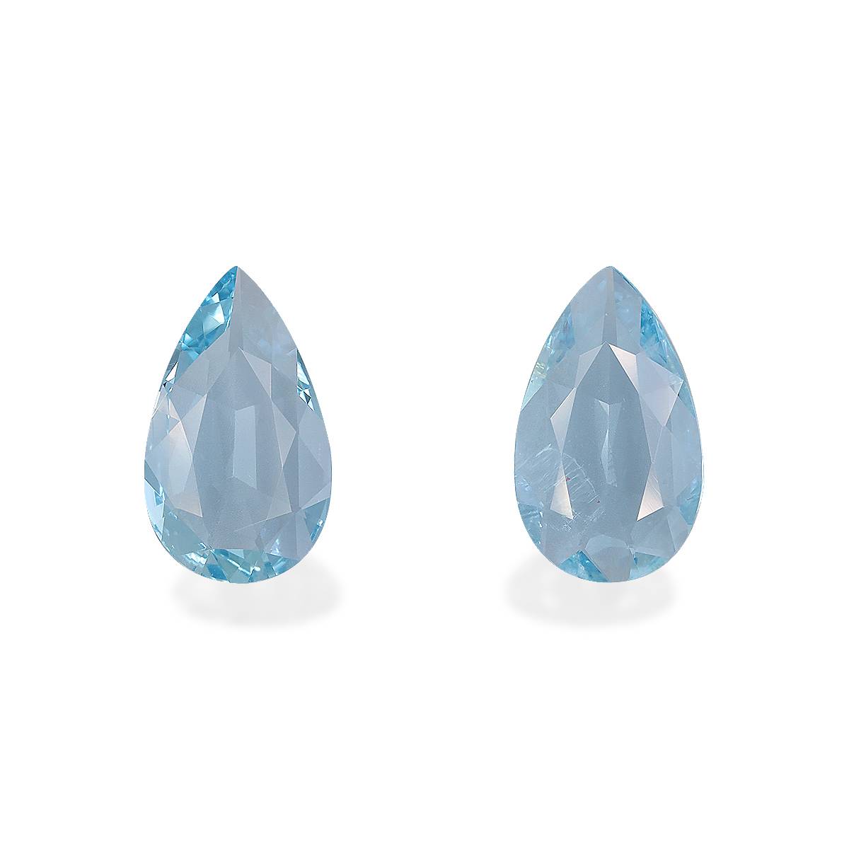 Ice Blue Aquamarine 4.21ct Pair