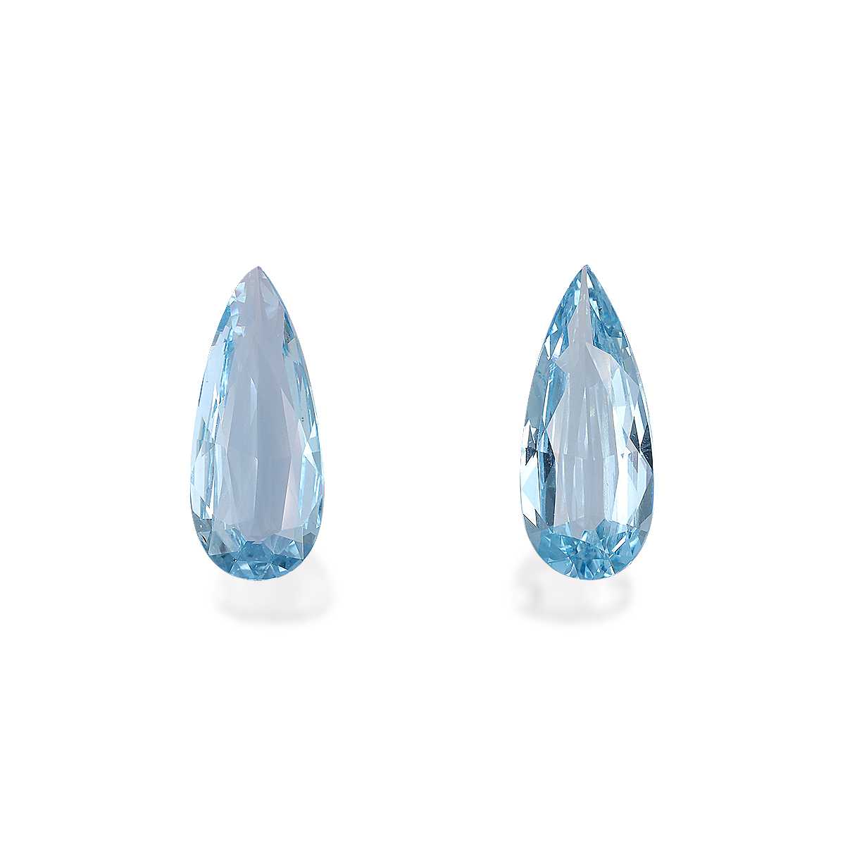 Santa Maria Blue Aquamarine 3.84ct Pair