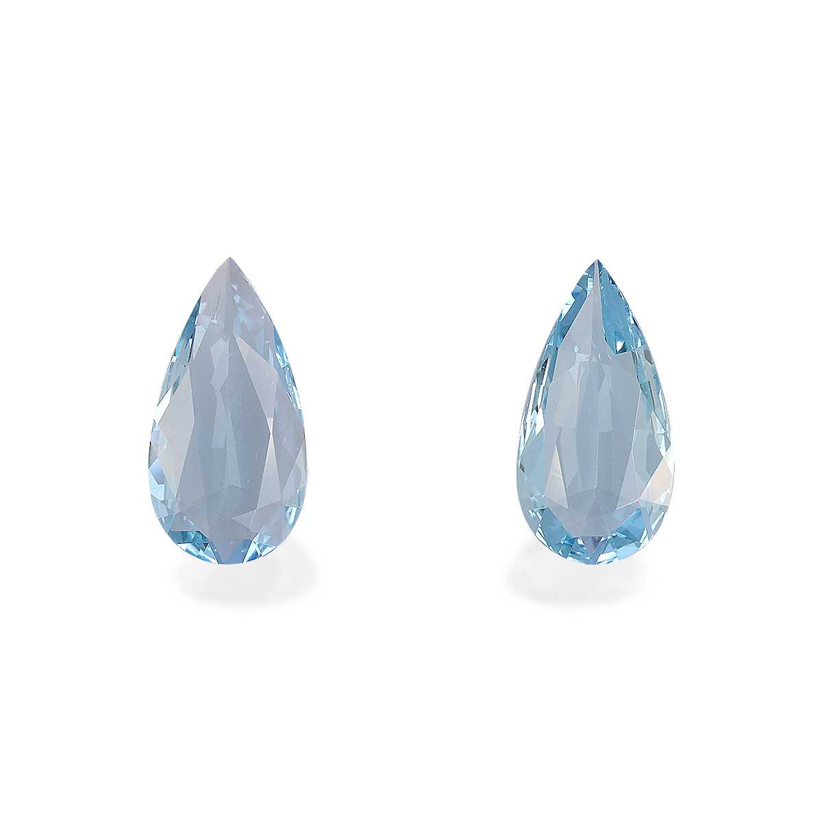 Ice Blue Aquamarine 2.66ct Pair