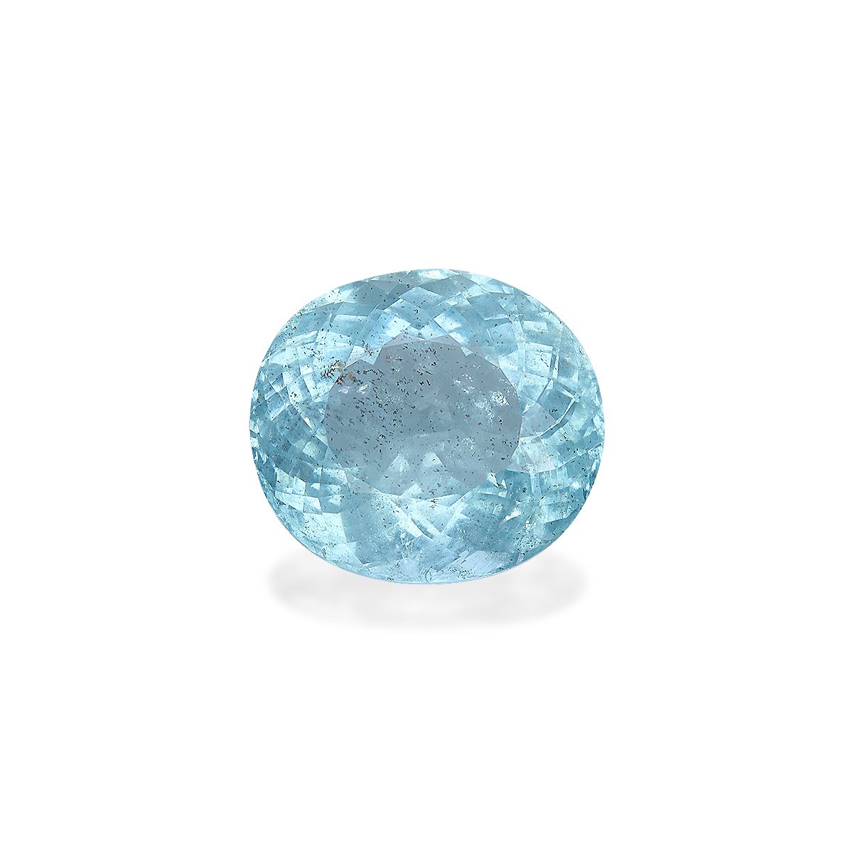 baby blue aquamarine, 50.55ct oval cut — main view
