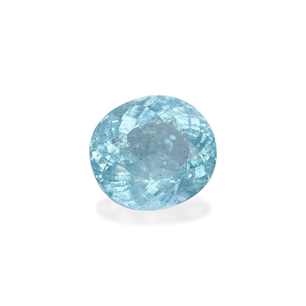 baby blue aquamarine, 50.55ct oval cut — view 3