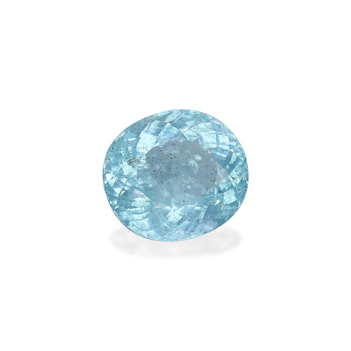 baby blue aquamarine, 50.55ct oval cut — view 3