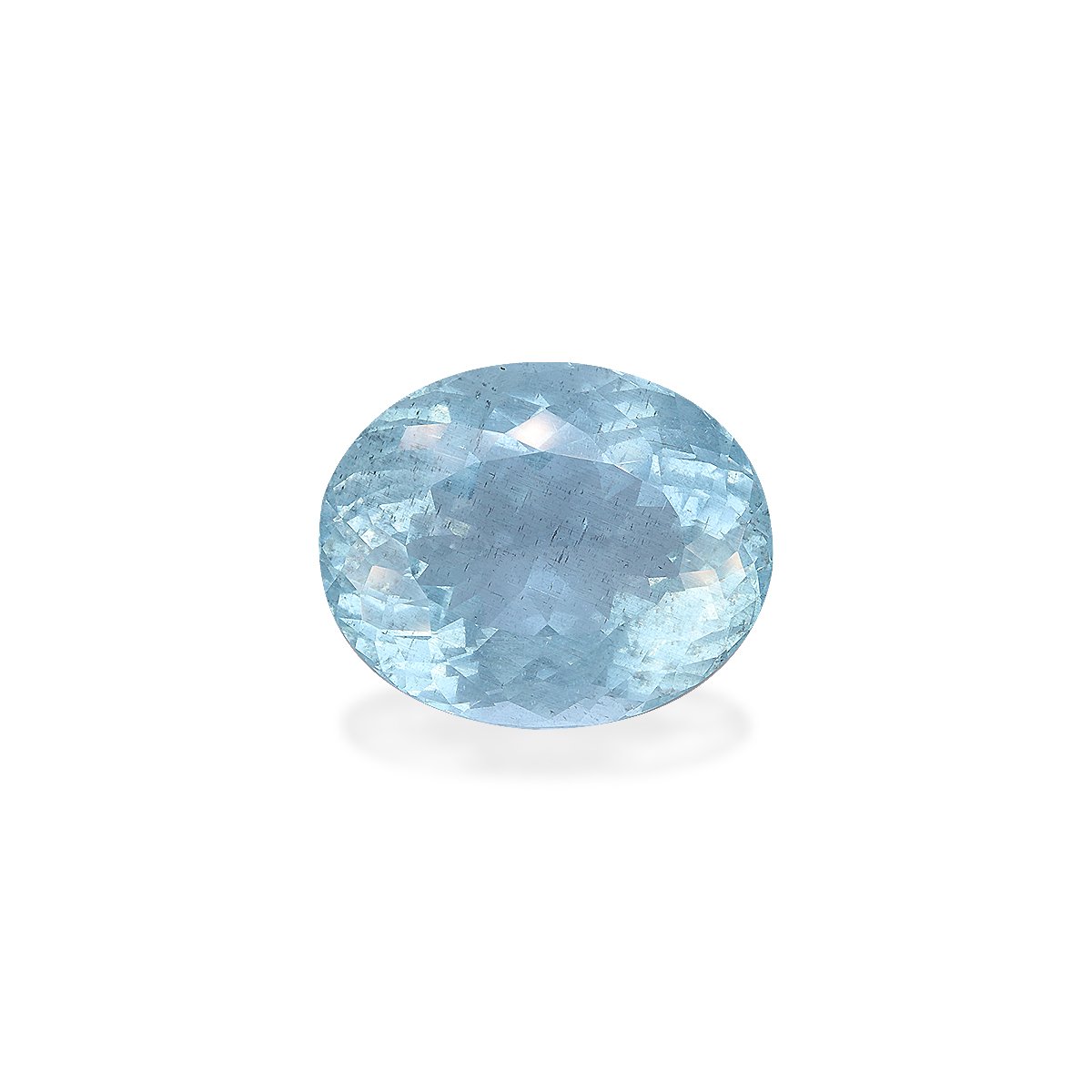 baby blue aquamarine, 52.3ct oval cut — main view