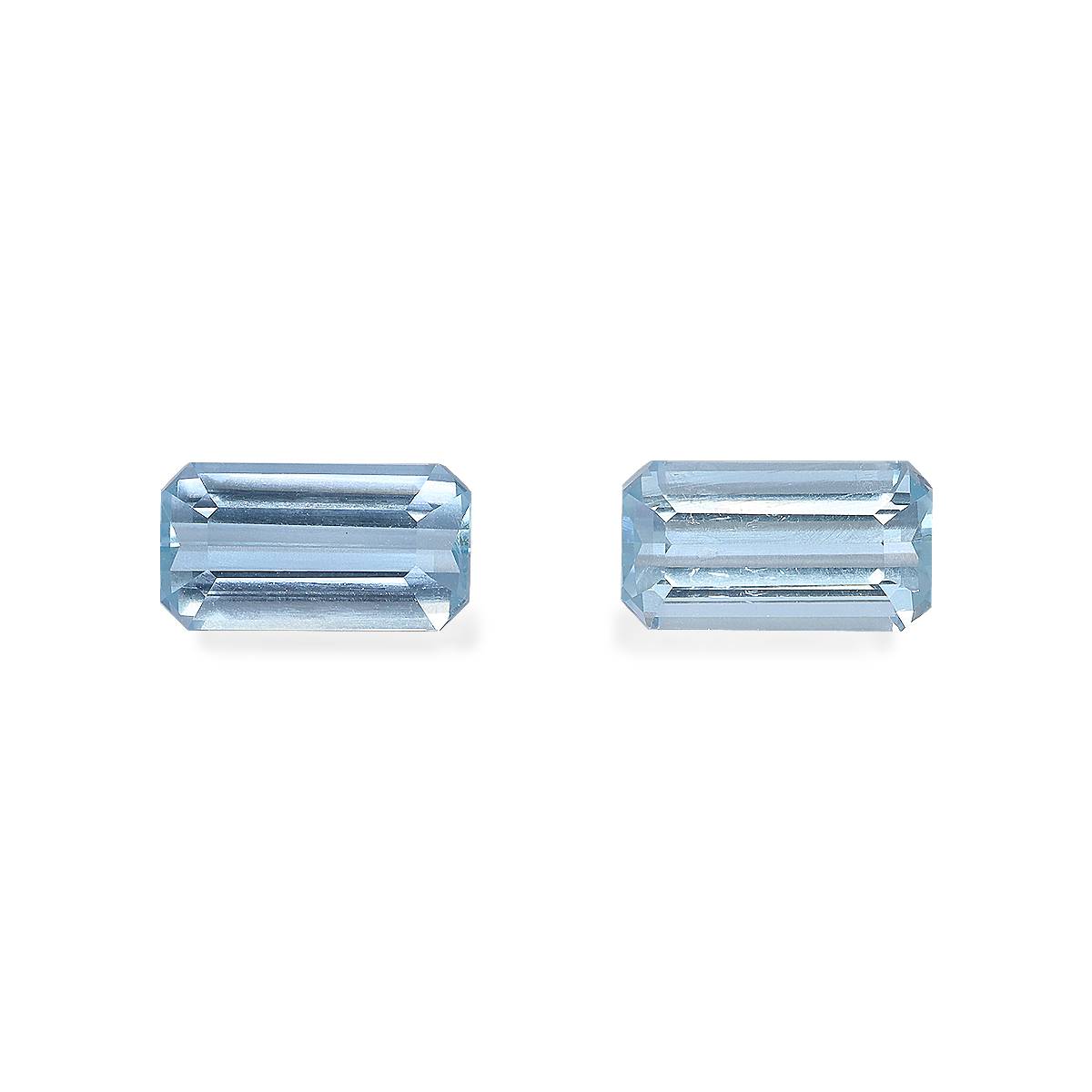 Baby Blue Aquamarine 3.63ct Pair