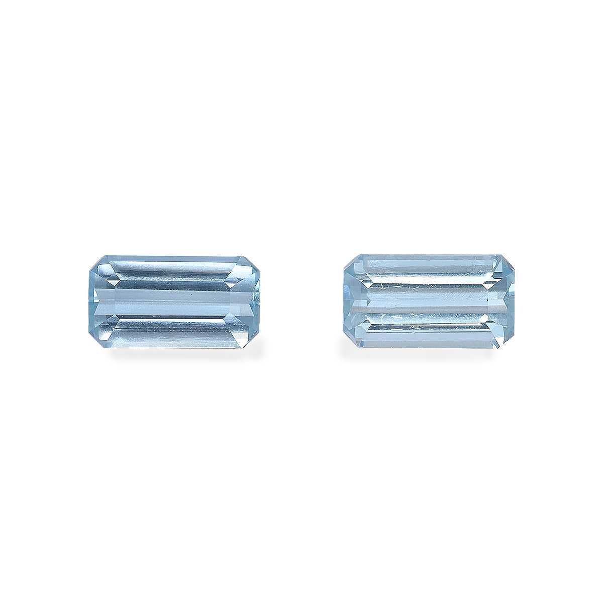 Baby Blue Aquamarine 3.63ct Pair