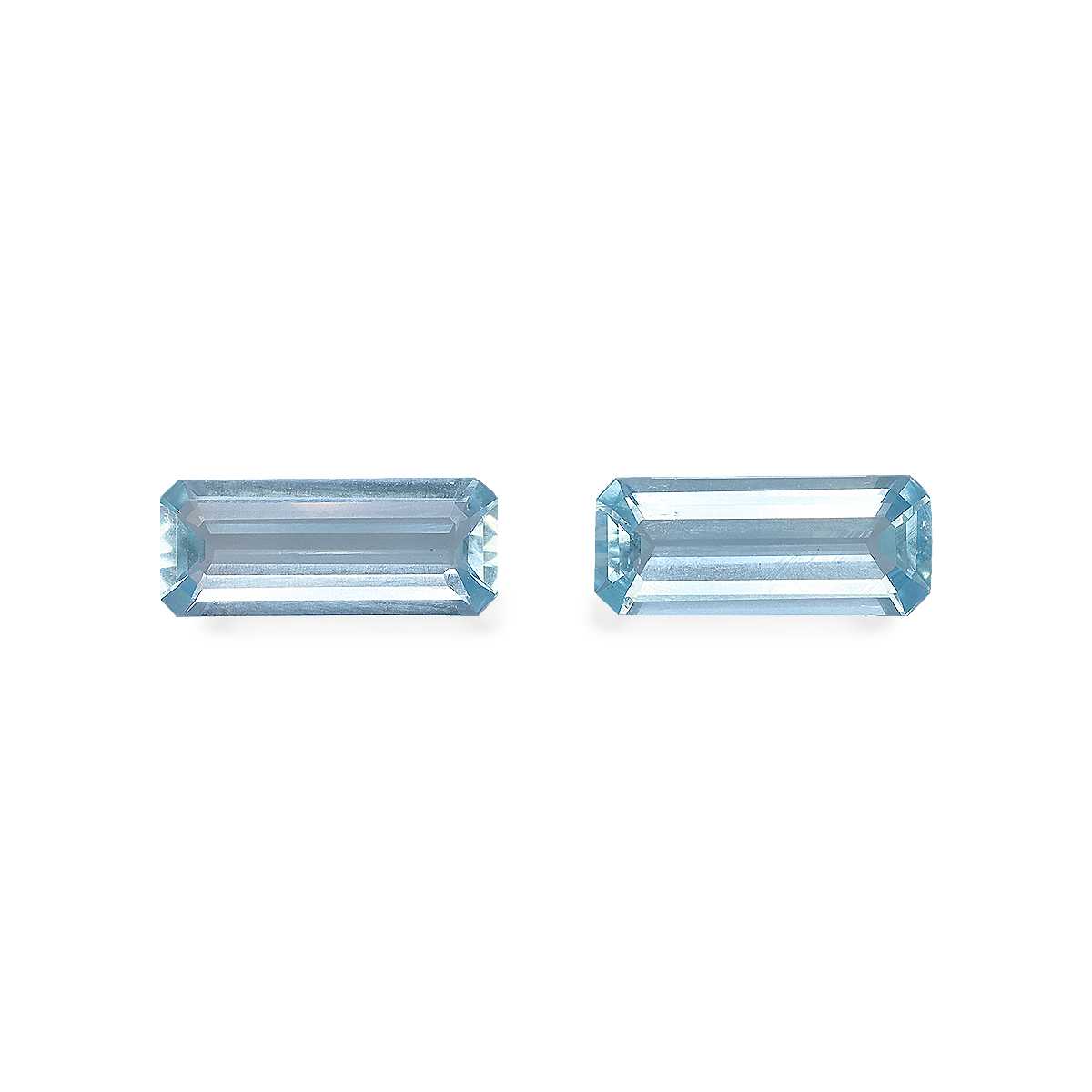 Baby Blue Aquamarine 2.97ct Pair