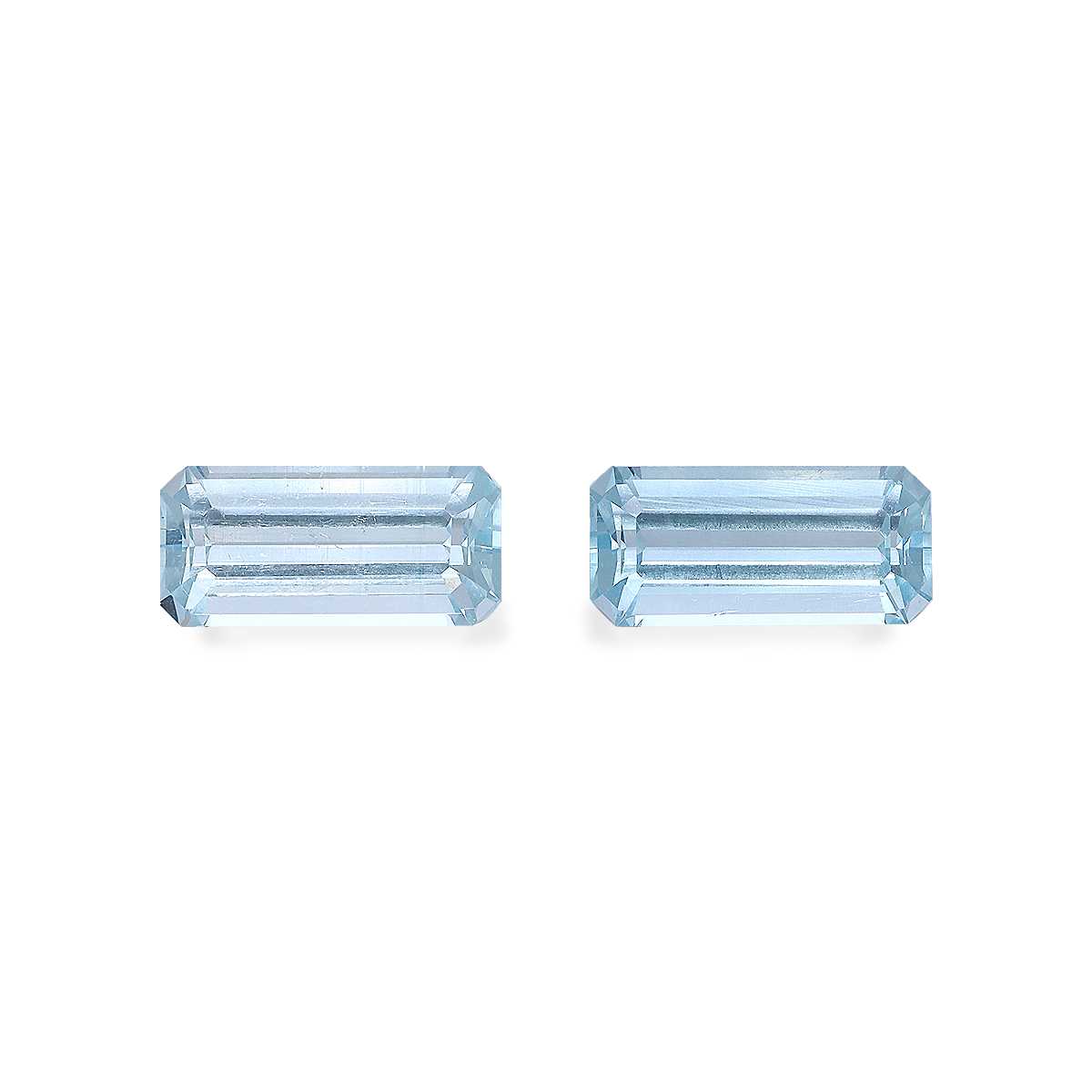 Baby Blue Aquamarine 5.87ct Pair
