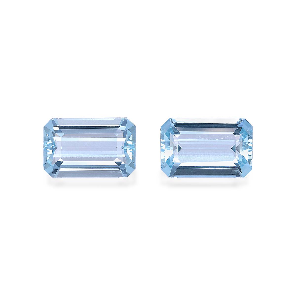 Baby Blue Aquamarine 4.96ct Pair