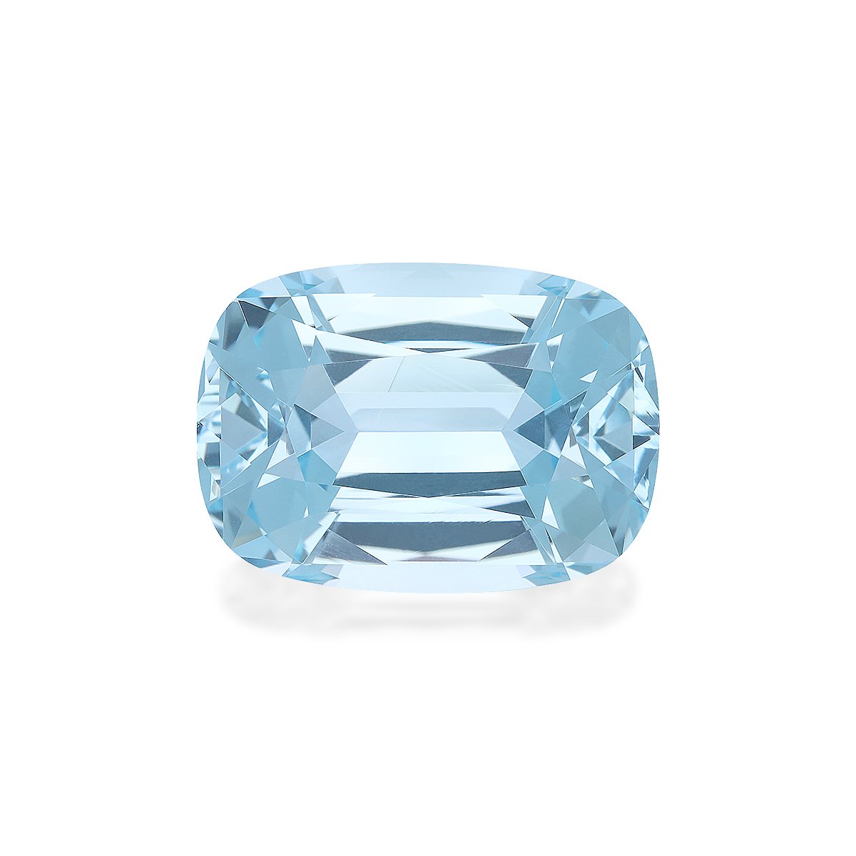 baby blue aquamarine, 60.13ct cushion cut — main view