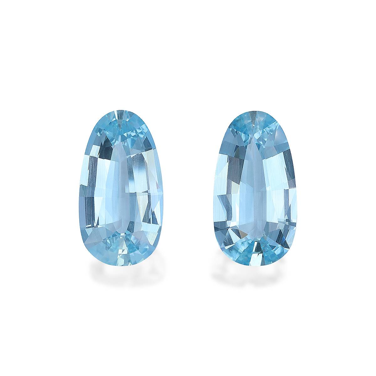 Baby Blue Aquamarine 23.51ct Pair